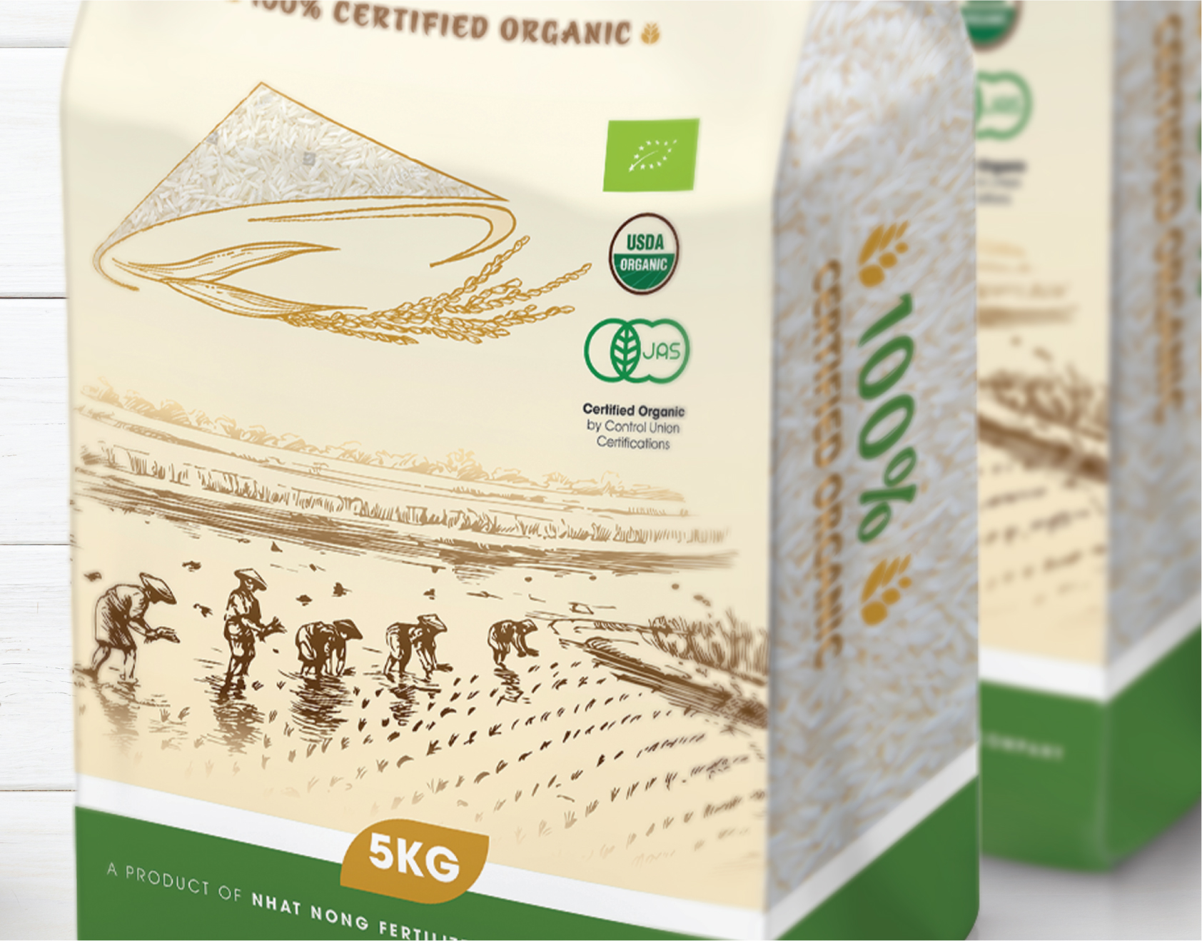 What are the 5 important elements of a rice packaging? Rice & More