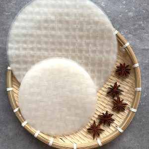 Round rice paper 22cm for spring roll